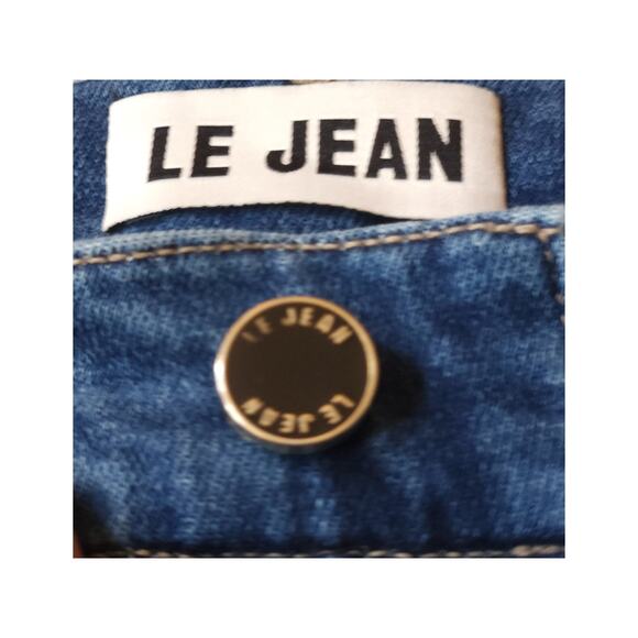 LE JEAN Amelia Pleated Straight Flare Leg Jeans Women sz. 24 (0)‎ | MSRP $274 - Picture 10 of 10